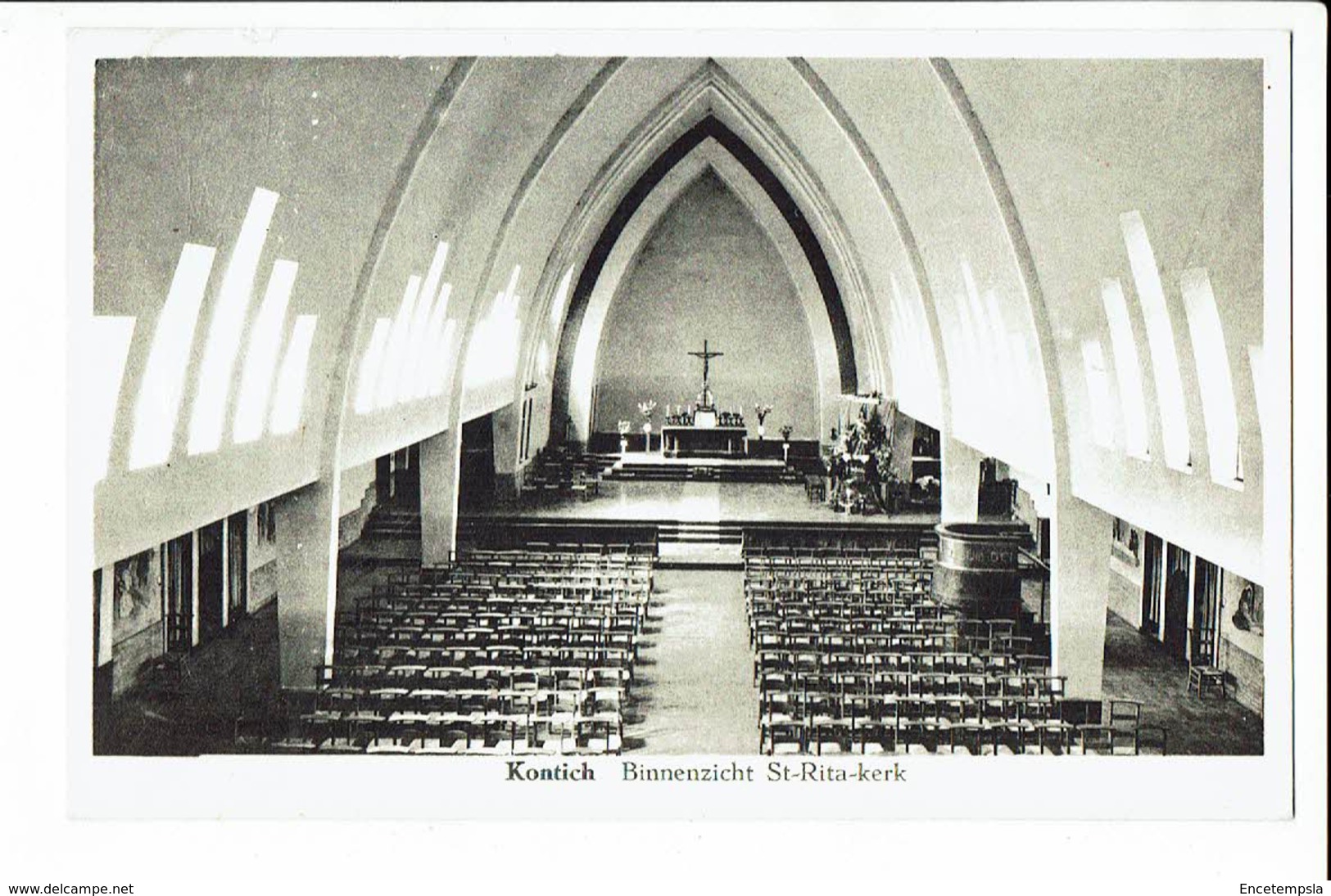CPM - Carte Postale -BELGIQUE - Kontich - Binnenzicht St Rita Kerk-1984 -  S 2282 - Kontich