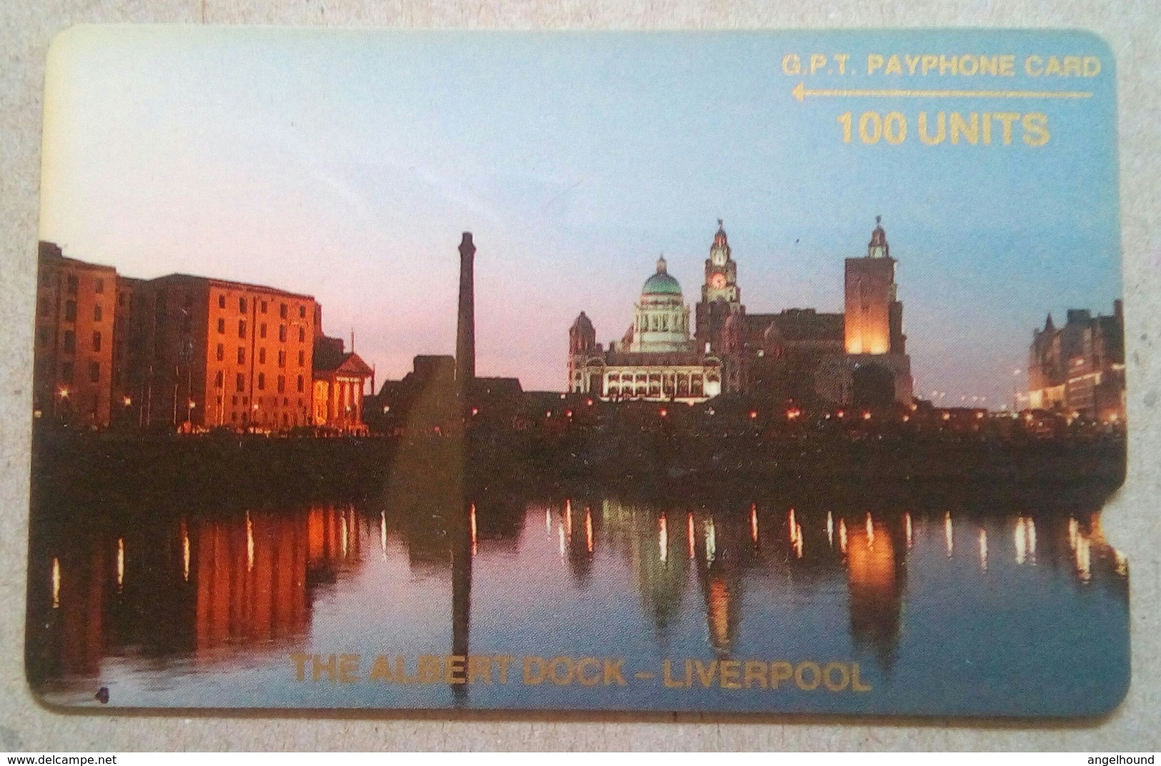 1JAMC Albert Dock Test Card 100 Units MINT - Jamaïque