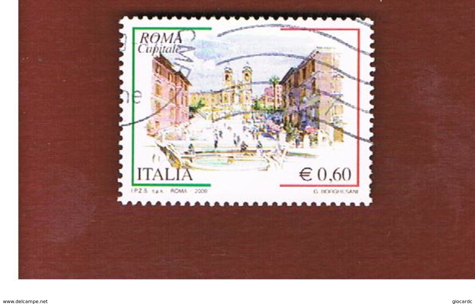 ITALIA REPUBBLICA  -   2009 ROMA CAPITALE   -   USATO  ° - 2001-10: Used
