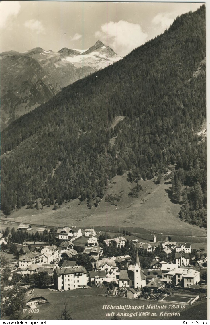 Mallnitz V. 1961  Total Dorf Ansicht Im Tal  (1333) - Mallnitz