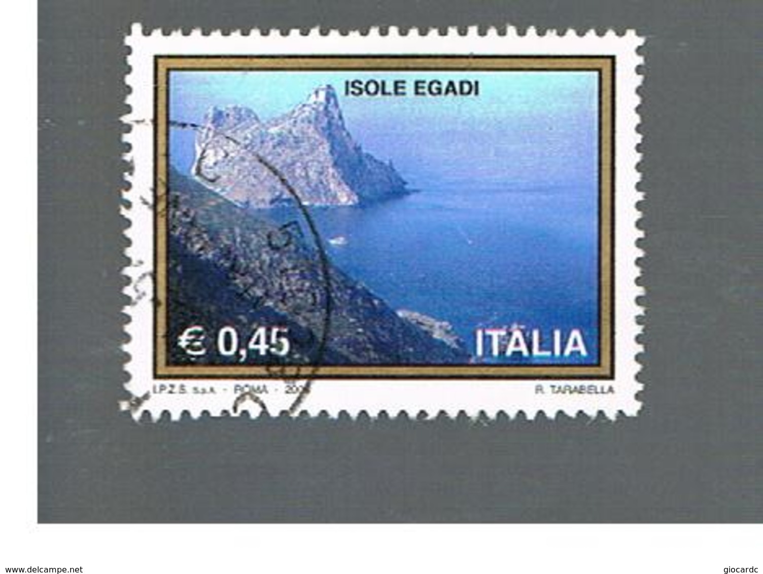 ITALIA REPUBBLICA  -  2004   TURISTICA: ISOLE EGADI        - USATO ° - 2001-10: Usati