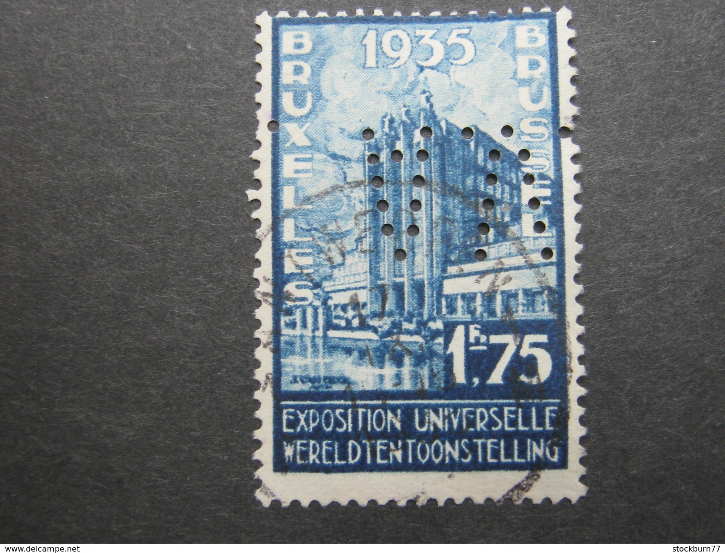 Belgien ,  Firmenlochung,perfin - 1934-51