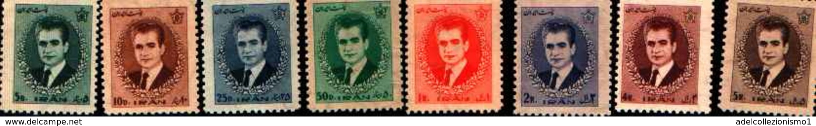 72140) IRAN-RIZA PAHLAVI E ROVINE DI PERSEPOLIS-SERIE COMPLETA N. 1154-1169-VAL.17 - MNH** - Iran