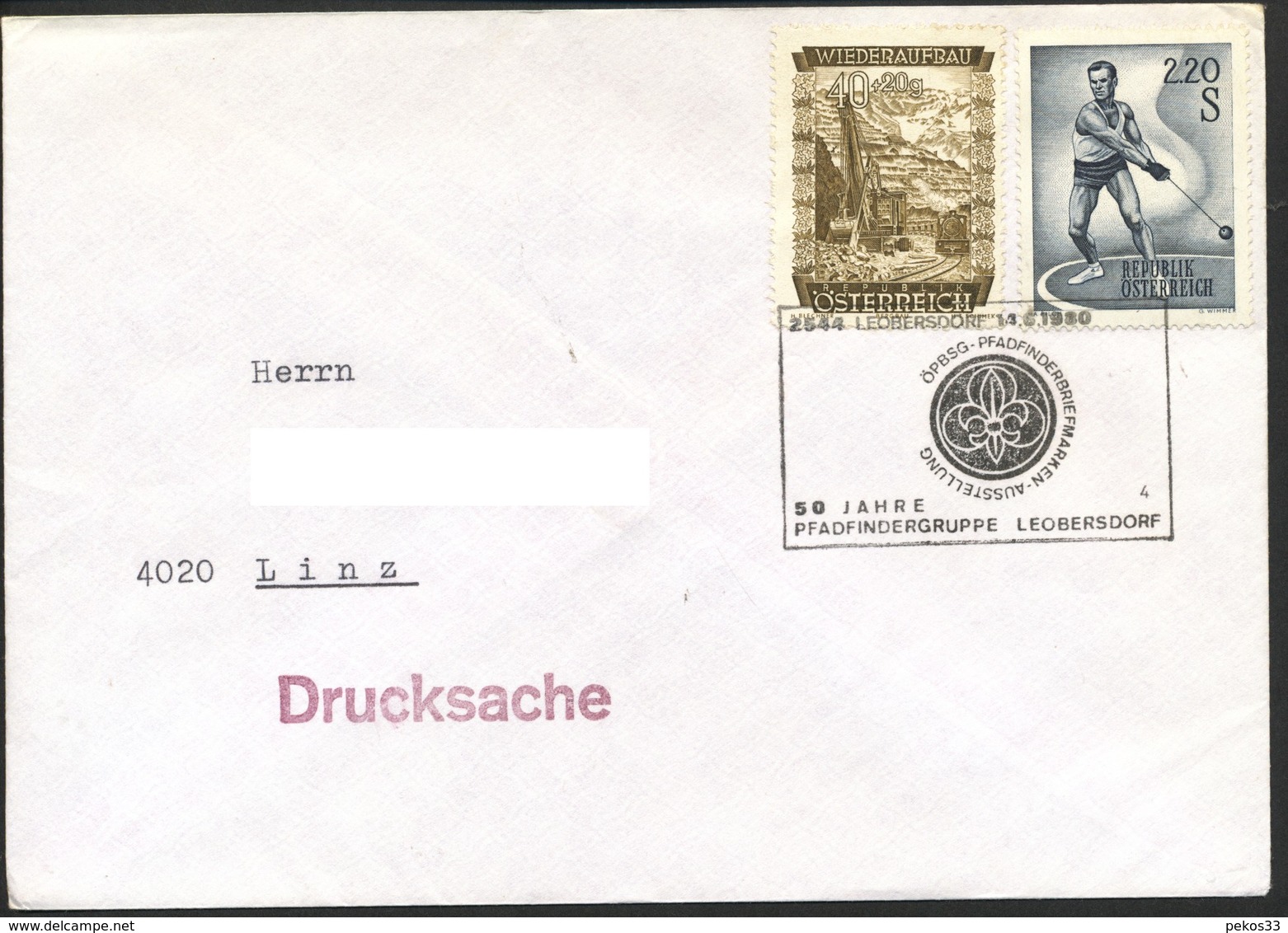 Österreich -  Sonderstempeln Auf Briefumschlag Pfadfinder - Sonstige & Ohne Zuordnung