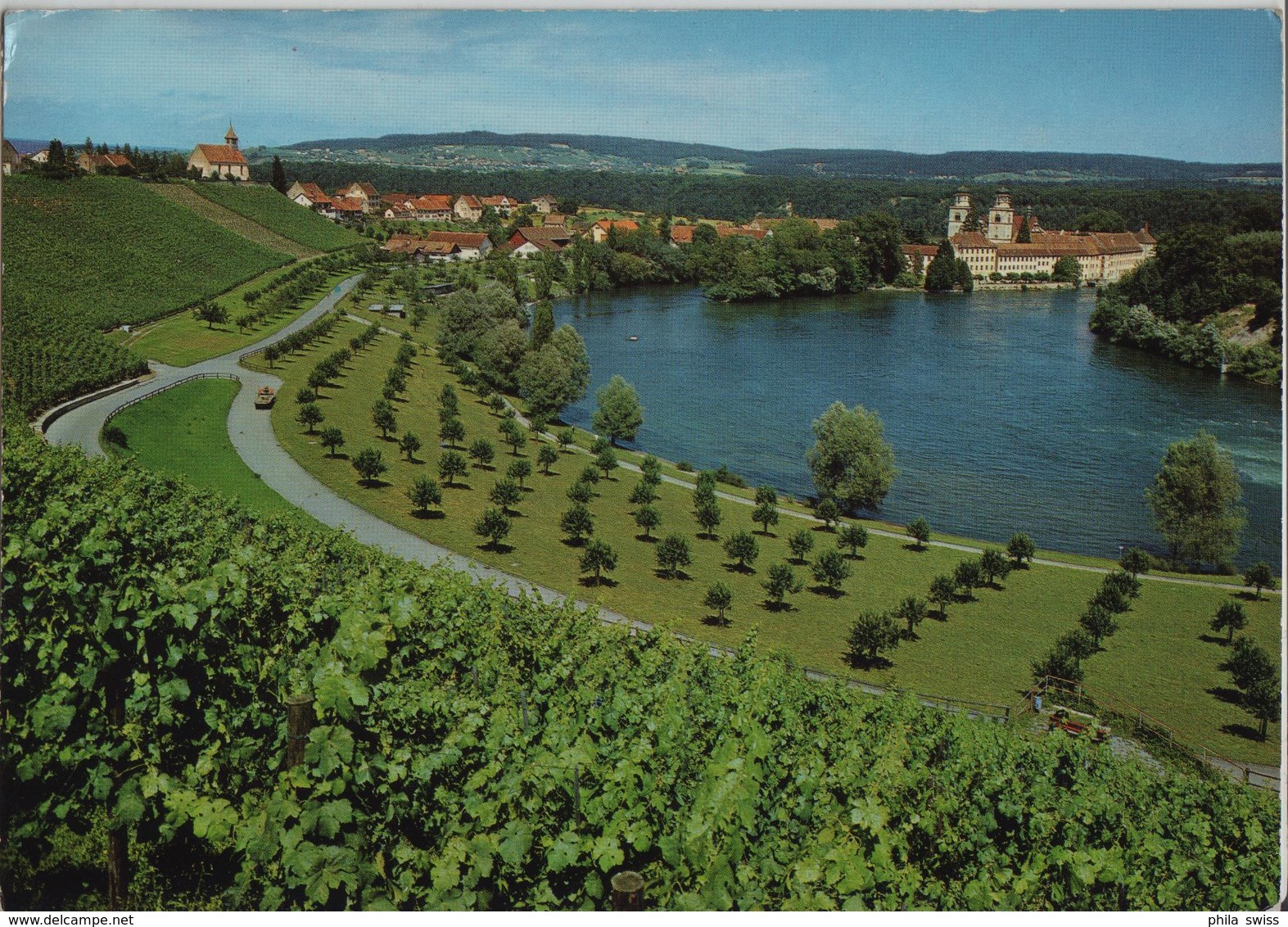 Rheinau - Gneralansicht - Photo: Hugo Kopp - Rheinau