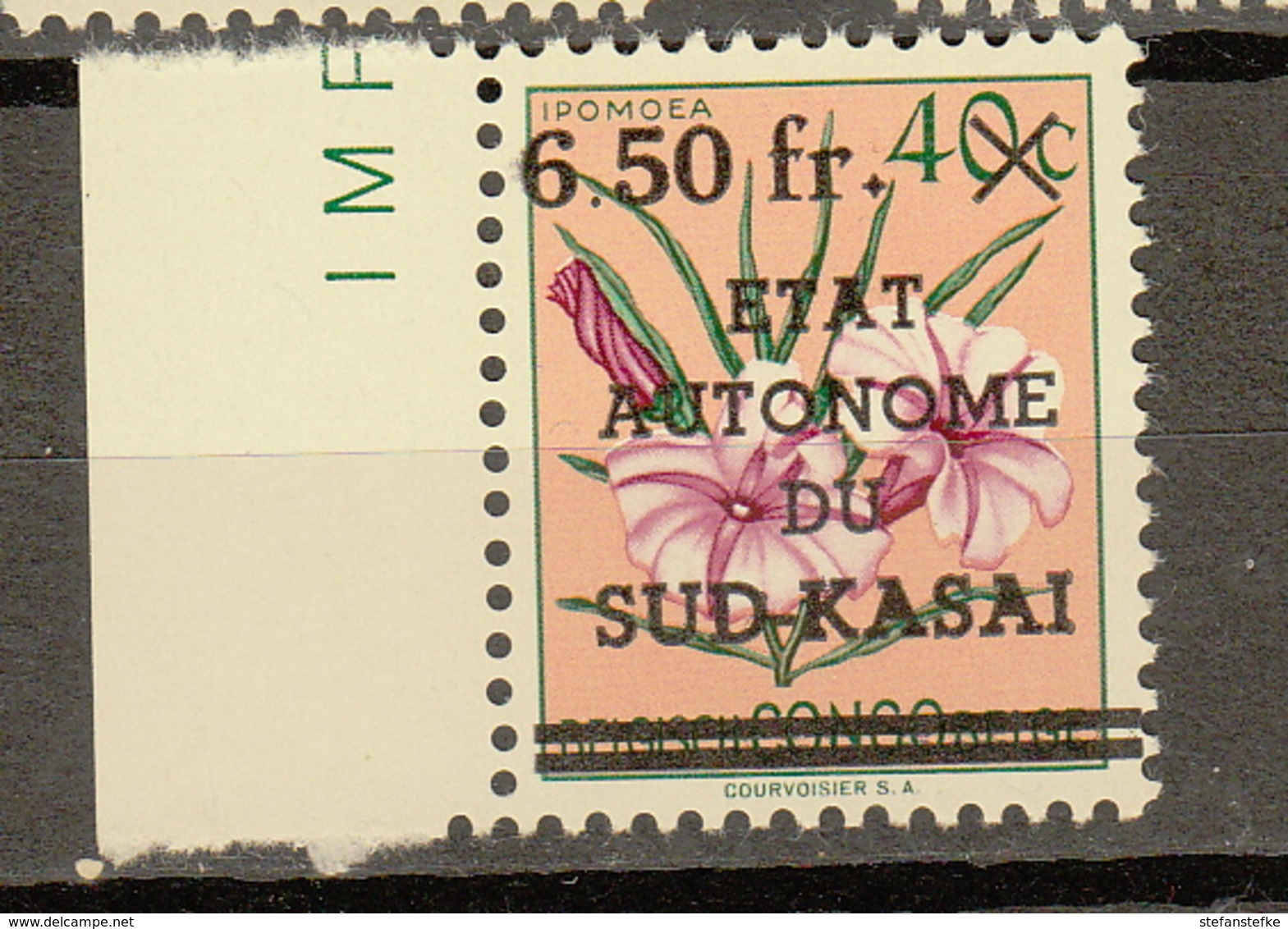 Zuid-Kasai Ocb Nr:  11 ** MNH  (zie Scans) SANS POINT SUR LE I - Süd-Kasai