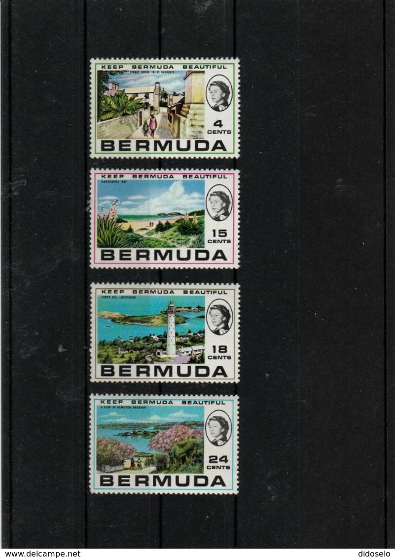 Bermuda 1971 Lighthouse Gibb's Hill-landscapes MNH (**) - Lighthouses