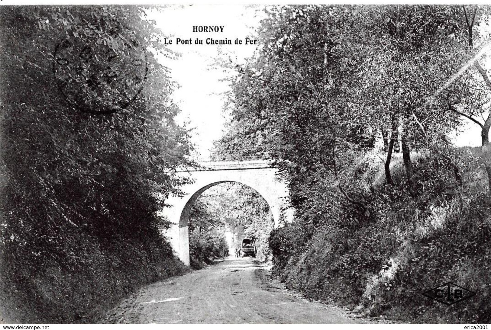 Hornoy Le Bourg. Le Pont Du Chemin De Fer. - Hornoy Le Bourg