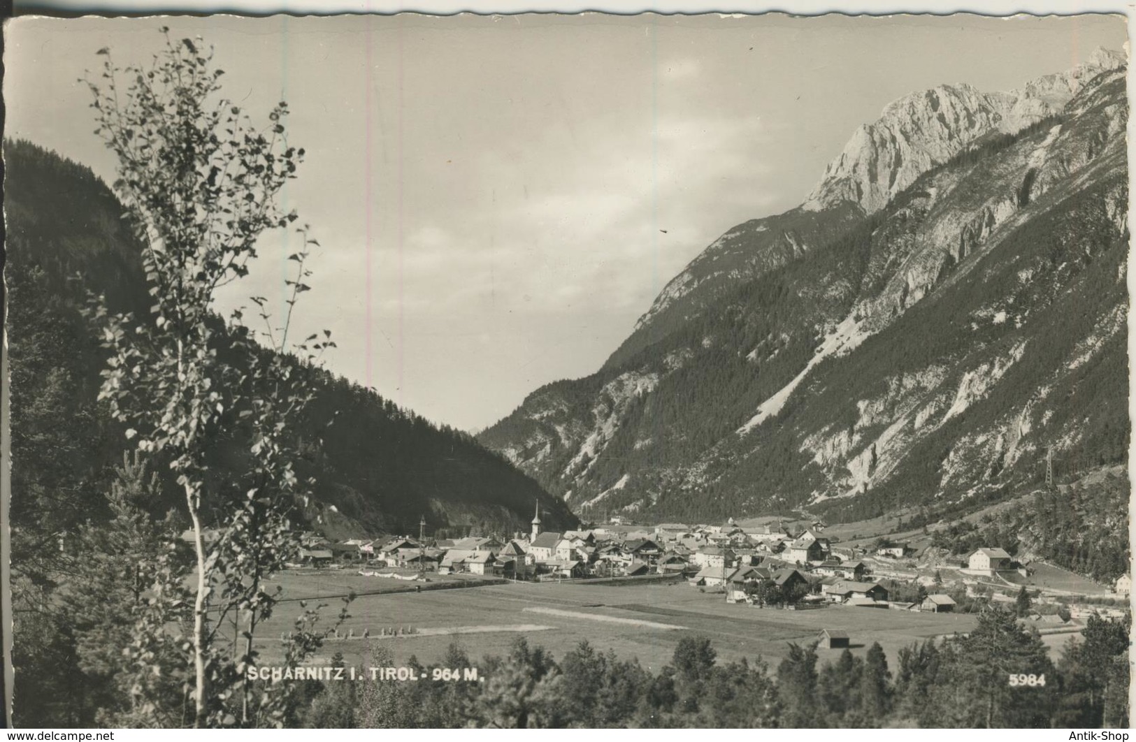 Scharnitz V. 1960  Dorf-Ansicht  (1352) - Scharnitz