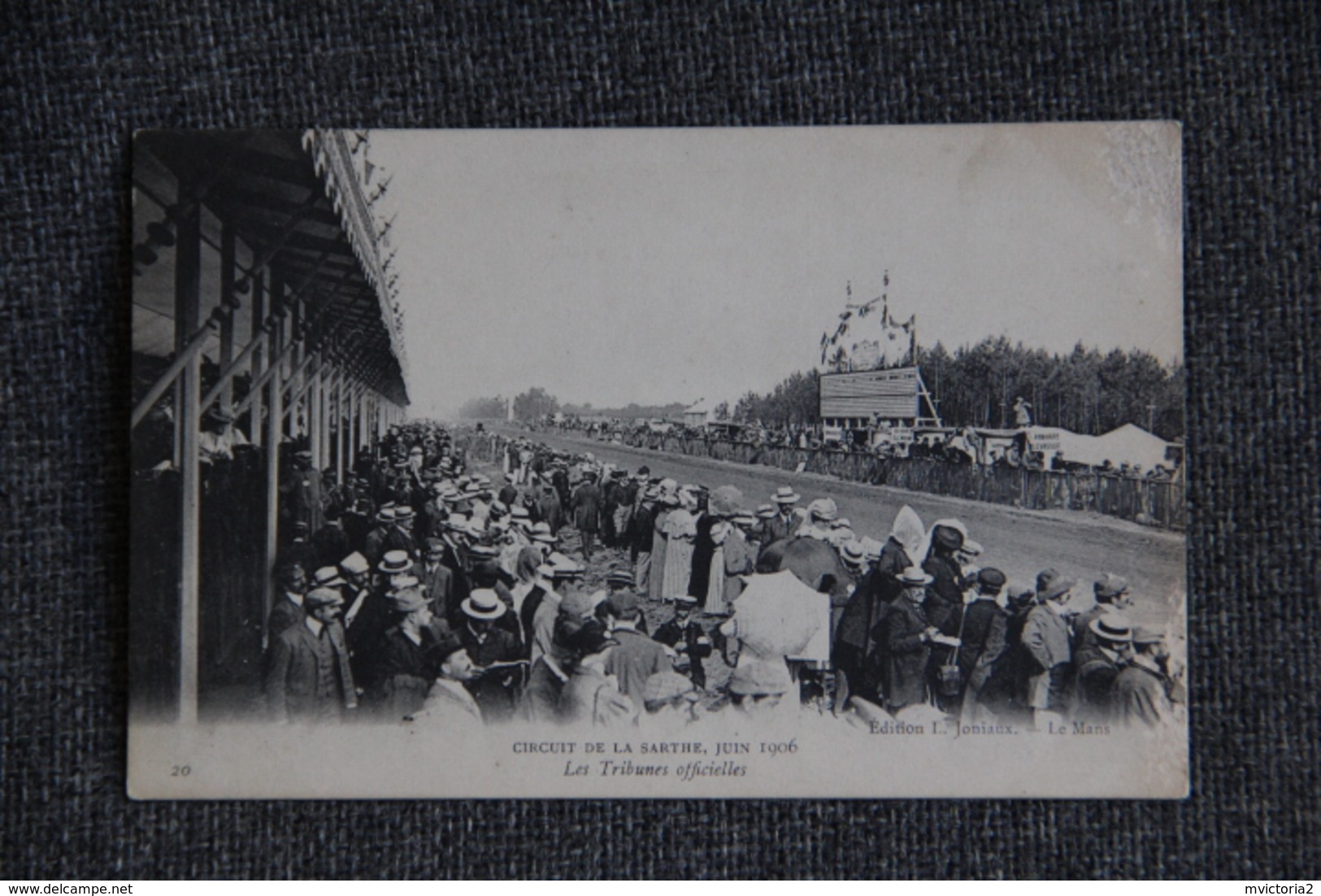 Circuit De La SARTHE, 1906 - Les Tribunes Officielles. - Autres & Non Classés