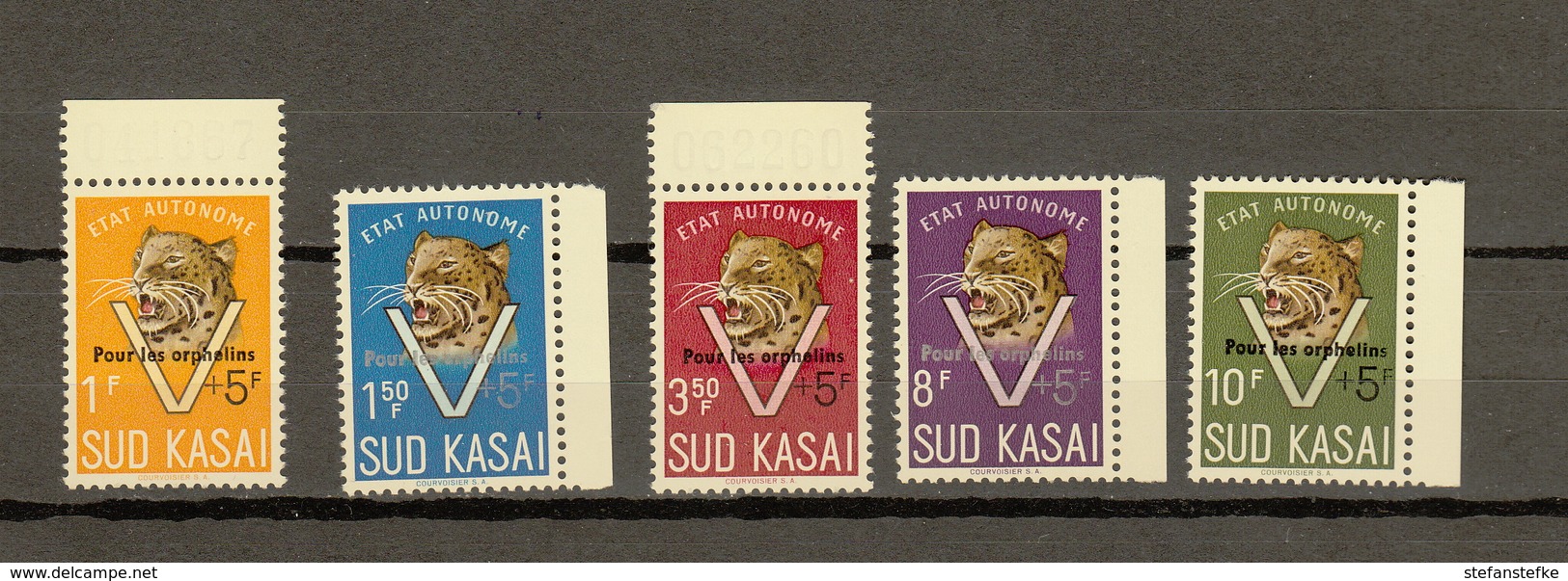 Zuid-Kasai Ocb Nr:  20A - 24A ** MNH  (zie Scans) - South-Kasaï