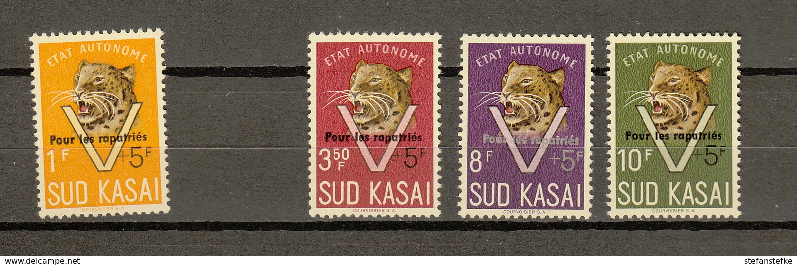 Zuid-Kasai Ocb Nr:  20C - 24C ** MNH  (zie Scans) SANS LE 21C - Sud-Kasaï