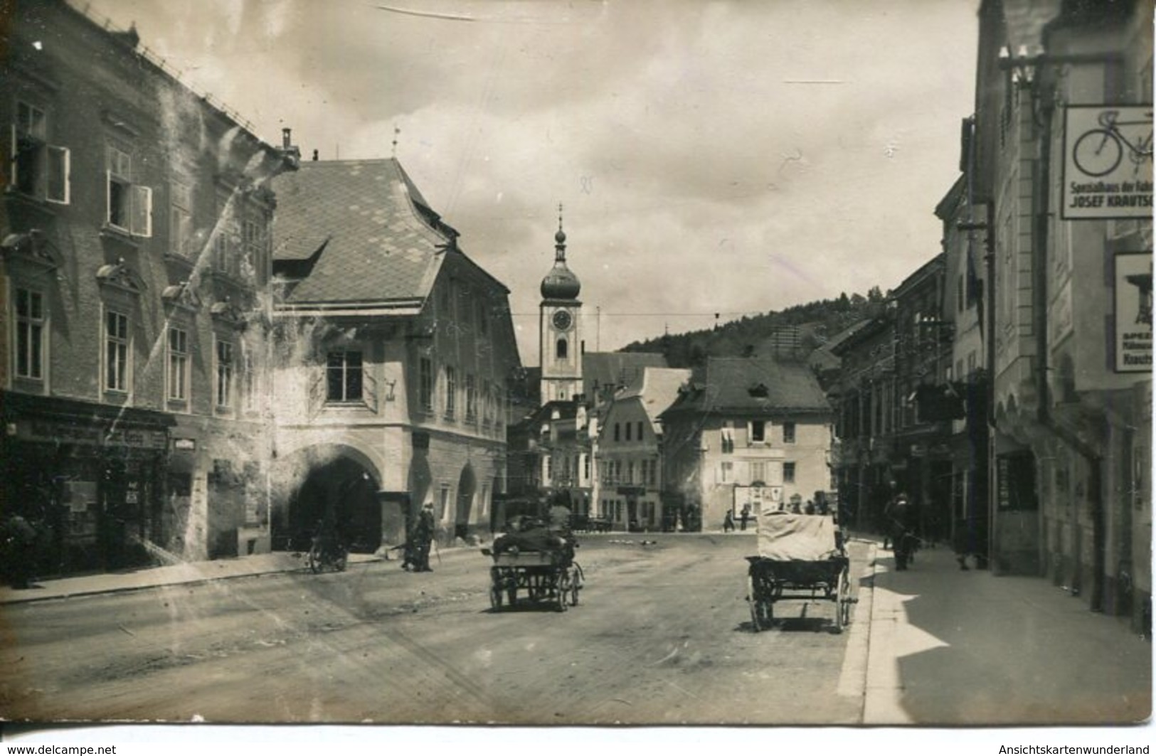 005530  Waidhofen A. D. Ybbs - Unterer Stadtplatz  1936  Privatansicht - Waidhofen An Der Ybbs