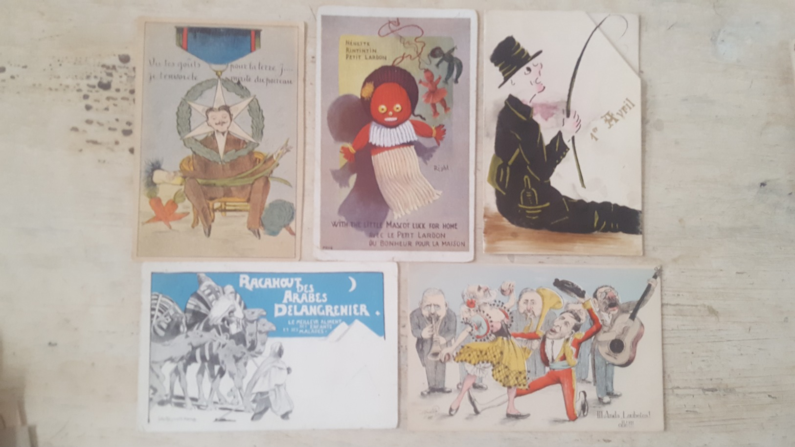 SUPER LOT 61 CARTES POSTALES ANCIENNES - ILLUSTRATEURS-MILITARIA- HUMOUR...TOUTES SCANNEES - DEPART 1 EURO - À VOIR - - 5 - 99 Cartes