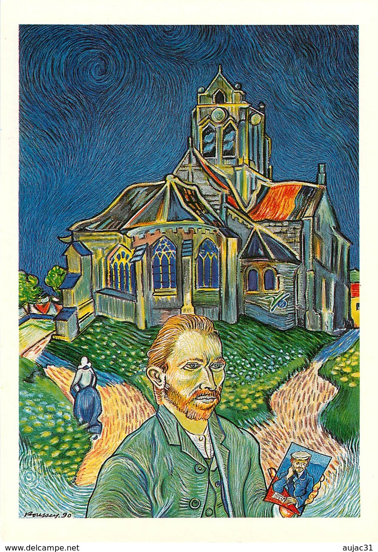 Illustrateurs - IIlustrateur A. Roussey - Enghien Les Bains - Peintures - Peintre - Année Van Gogh - Roussey