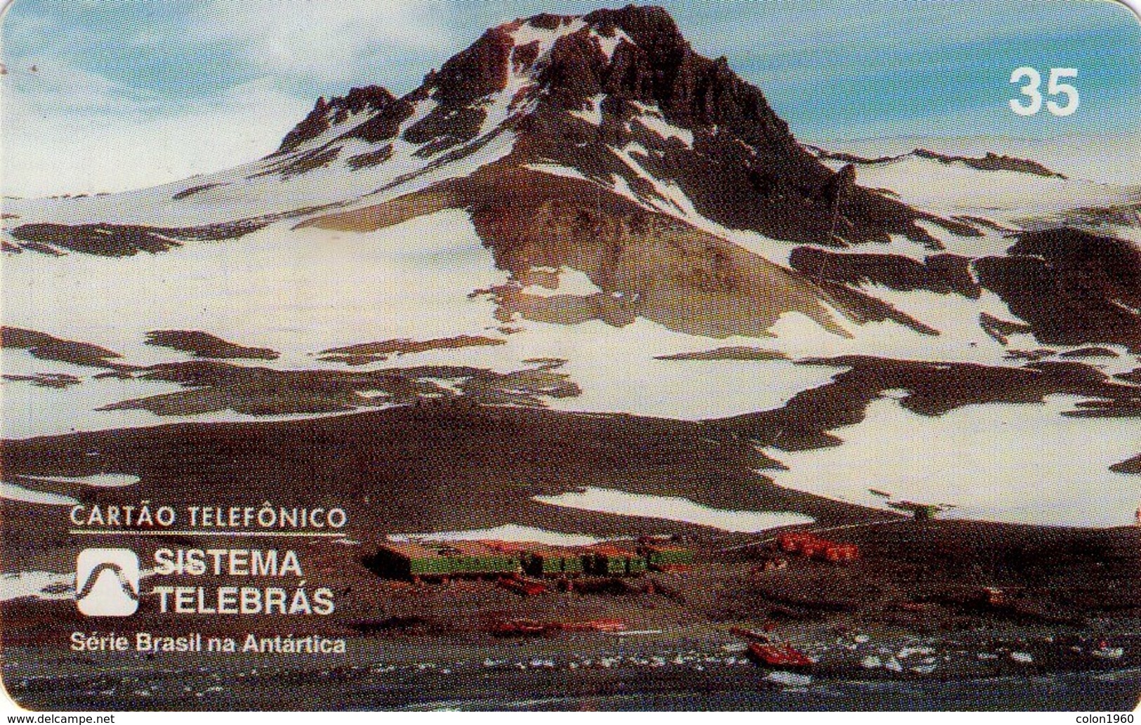 TARJETA TELEFONICA DE BRASIL (BRASIL EN LA ANTARTIDA, PENINSULA KELLER - 06/97) (104) - Armada