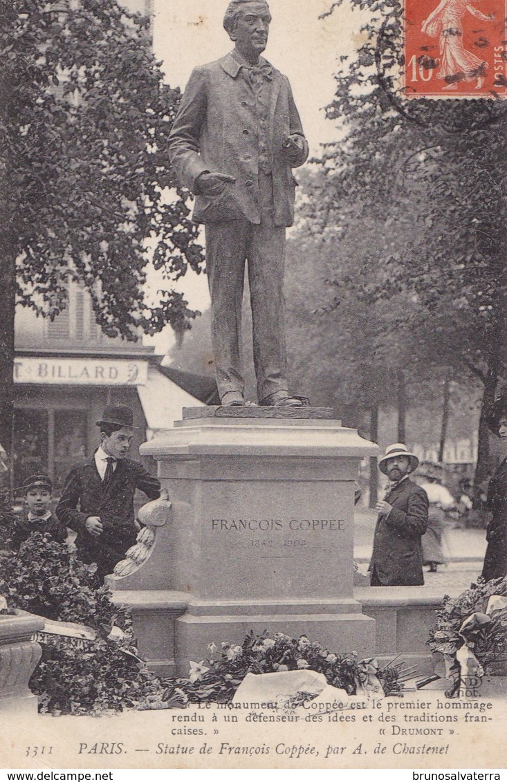 PARIS - Statue De François Coppée - Statues