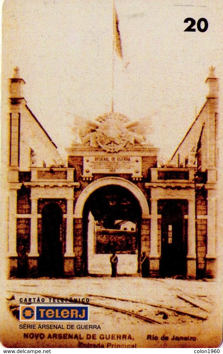 TARJETA TELEFONICA DE BRASIL (ARSENAL DE GUERRA DE RIO DE JANEIRO EN 1902 - 02/99) (106) - Armée