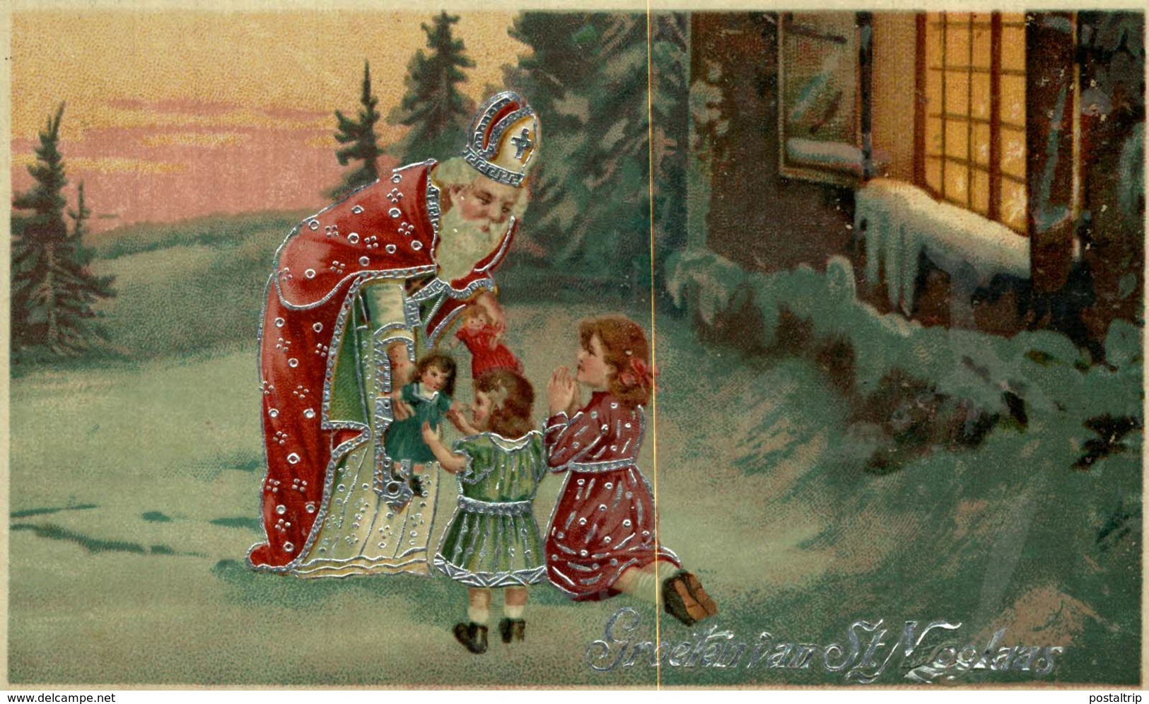 SAINT NICOLAS - St Niklaas - St Nicolaas - Enfant - Jouet - Père Fouettard - Saint-Nicholas Day