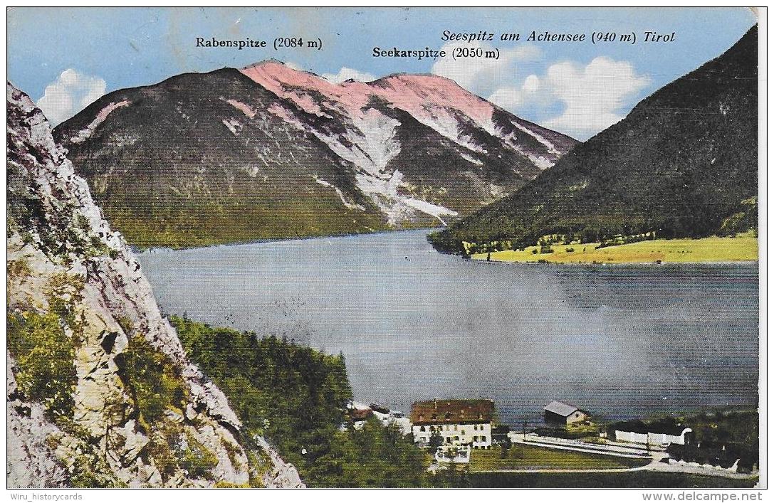 AK 0037  Seespitz Am Achensee - Verlag Monopol Um 1922 - Achenseeorte