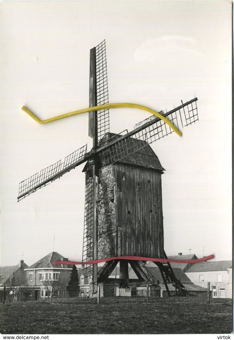 Leisele  : Staakmolen 1804    : Groot Formaat 15 X 10.5 Cm  :  Windmolen - Andere & Zonder Classificatie