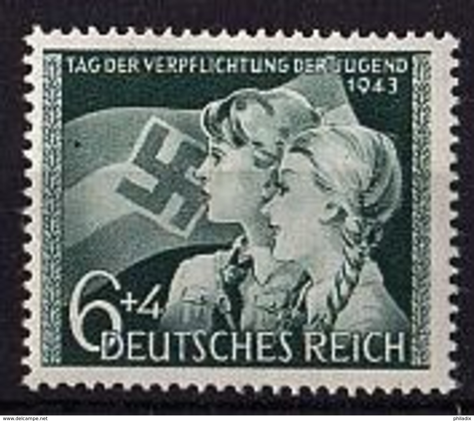 DEUTSCHES REICH Mi. Nr. 843 ** (A-3-46) - Ungebraucht