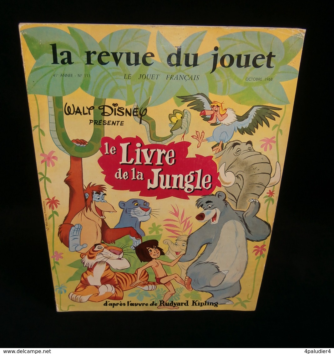 LA REVUE DU JOUET 1968 DISNEY THIENNOT ARBOIS GAMA FURGA CLODREY PHILIPS AJA LEGO MARKLIN ENATA FISCHERTECHNIK - Jouets Anciens