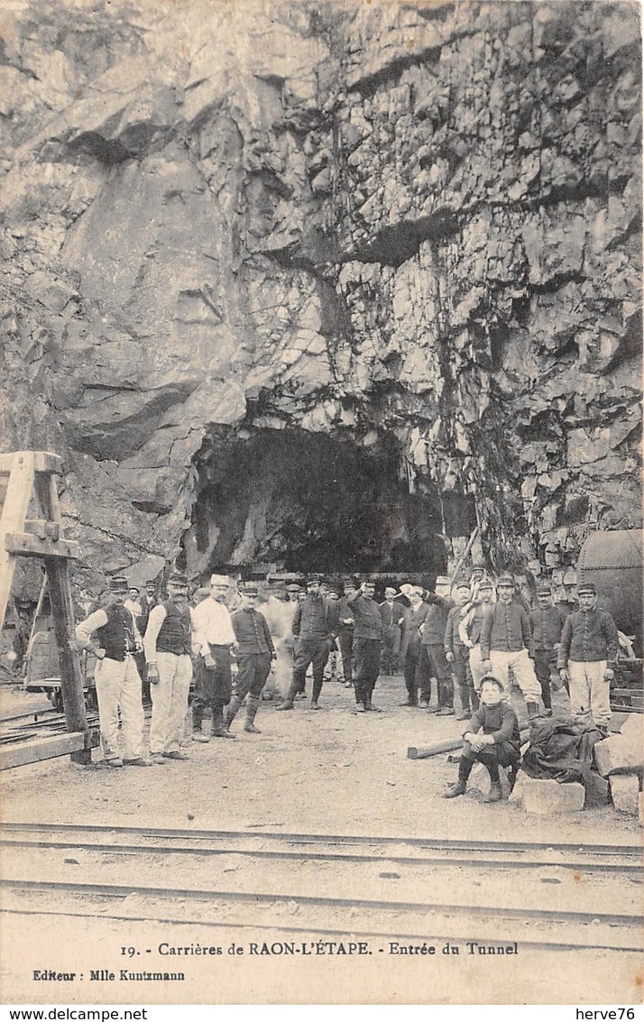 RAON L'ETAPE - Les Carrières - Entrée Du Tunnel - Raon L'Etape