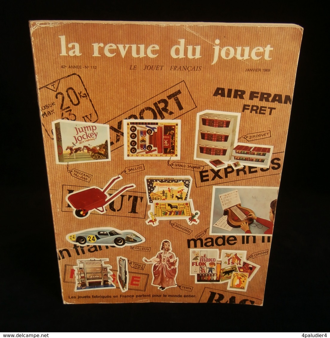 LA REVUE DU JOUET 1969 MATCHBOX MAJORETTE GAMA ARBOIS MORELLET-GUERINEAU CLODREY DELACOSTE STARLUX LEGO - Jouets Anciens