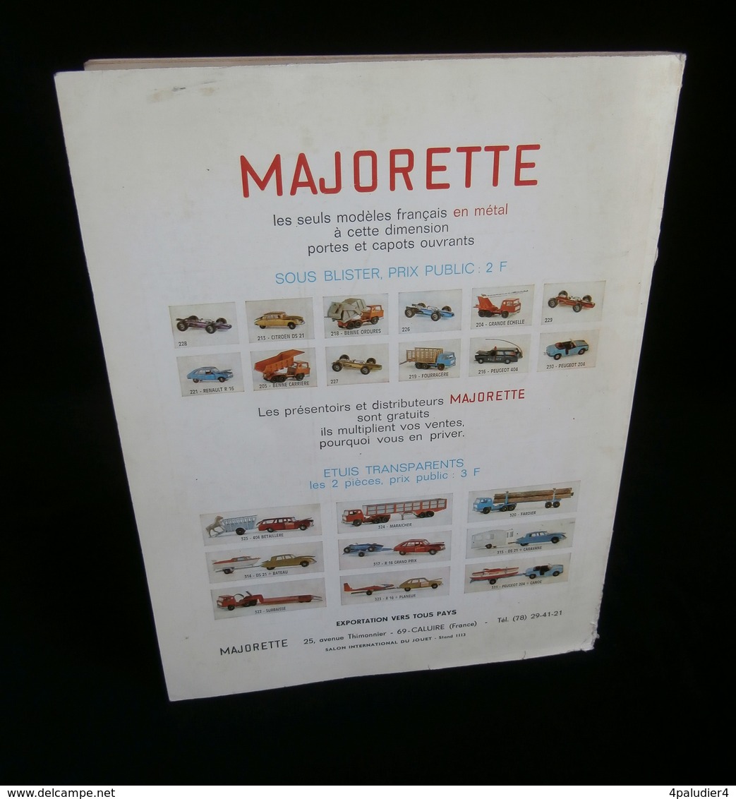 LA REVUE DU JOUET 1969 MATCHBOX MAJORETTE GAMA ARBOIS MORELLET-GUERINEAU CLODREY DELACOSTE STARLUX LEGO