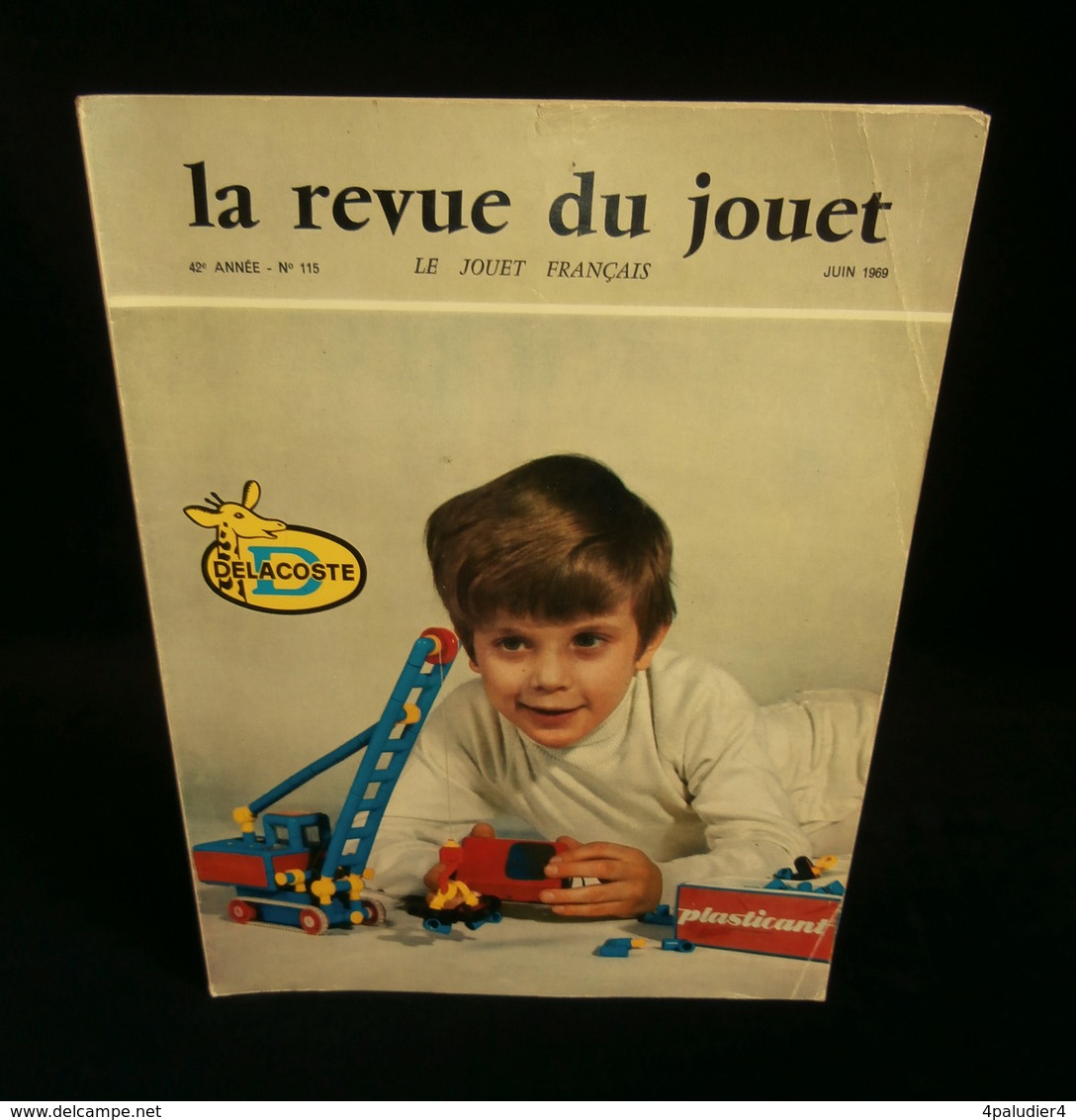 LA REVUE DU JOUET 1969 DELACOSTE MATCHBOX SOLIDO FISCHERTECHNIK PHILIPS FURGA VITTORIA VALENTINA DEMUSA MB - Jouets Anciens