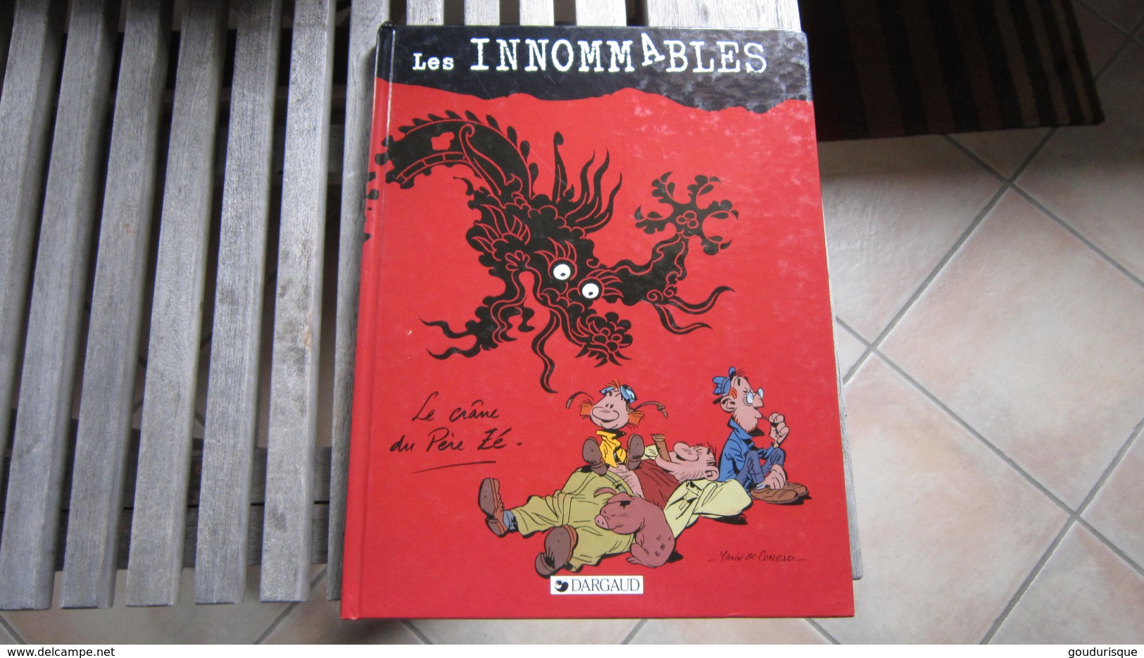 EO LES INNOMMABLES LE CRANE DU PERE ZE   YANN   CONRAD   DARGAUD - Innommables, Les