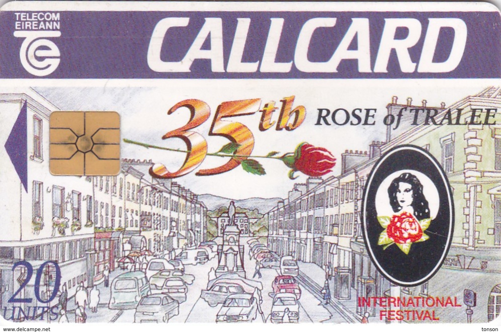 Ireland, 1046, Rose Of Tralee '93, 2 Scans. - Ireland