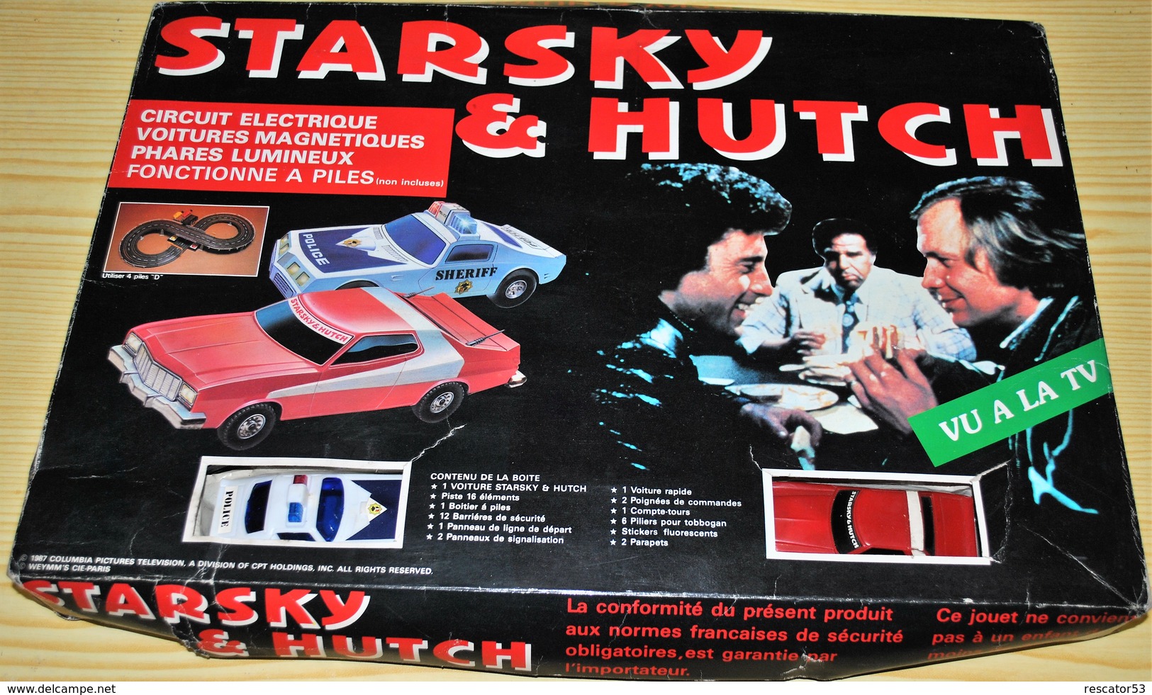 Très Rare Circuit Automobile Starsky Et Hutch Années 80 - Circuits Automobiles