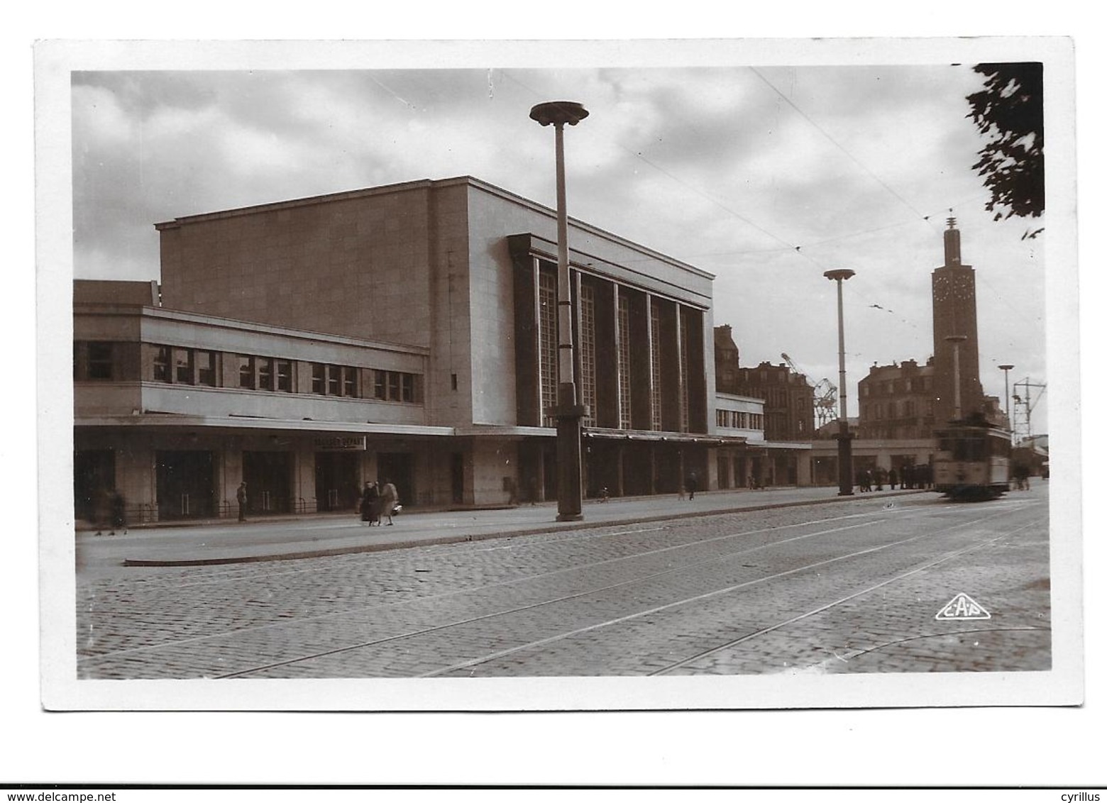 76 - LE HAVRE - LA GARE (carte Photo) - Gare