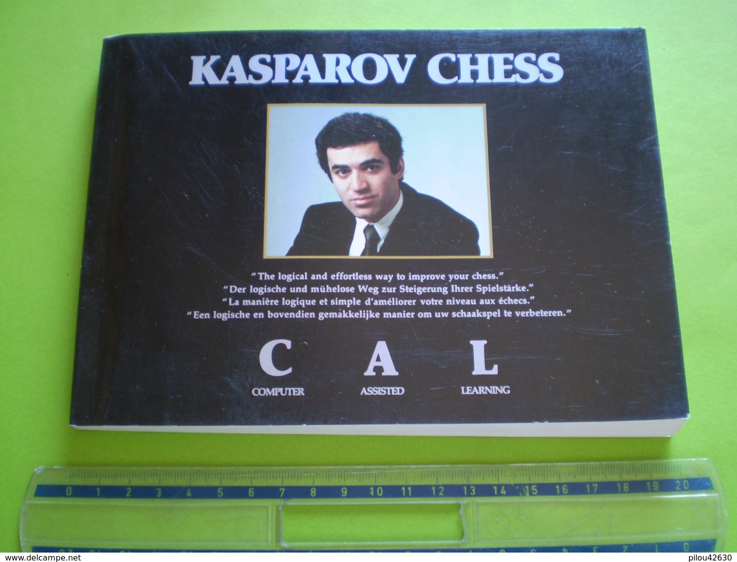 Echecs: Kasparov Chess; Computer Assisted Learning. Texte En 4 Langues: Français,anglais,allemand,hollandais. Saitek - Palour Games