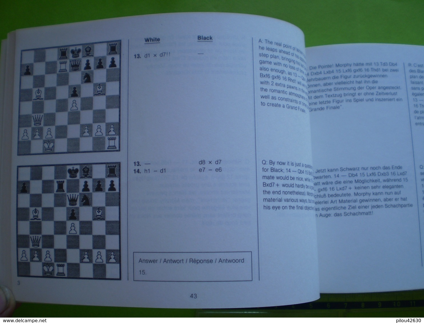 Echecs: Kasparov Chess; Computer Assisted Learning. Texte En 4 Langues: Français,anglais,allemand,hollandais. Saitek - Palour Games