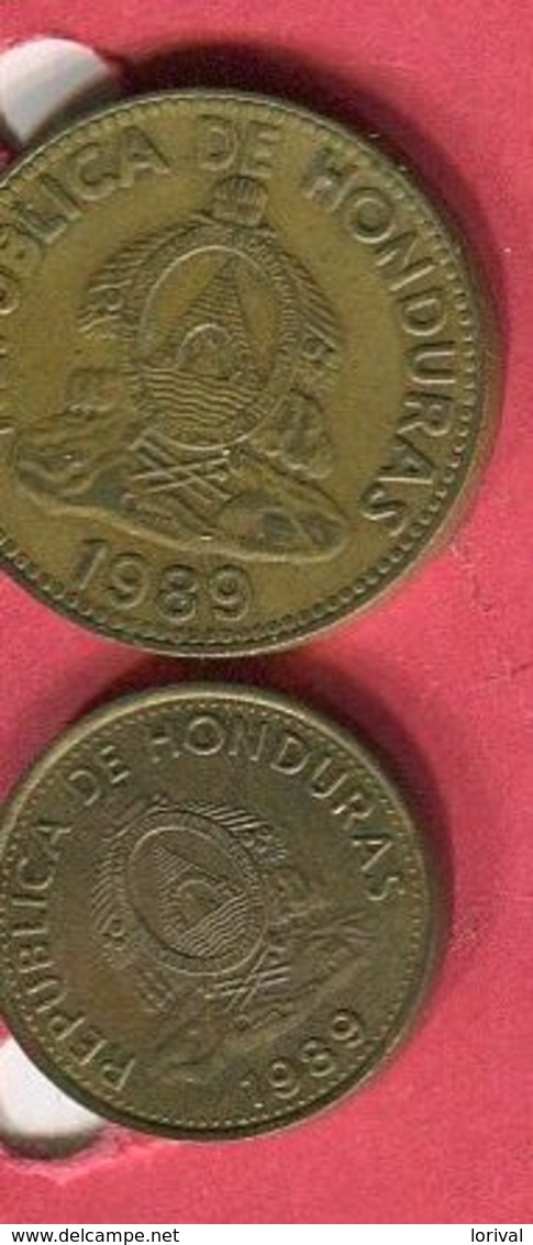 LOT 2 MONNAIES DIFFERENTES TB+ 2,5 - Honduras