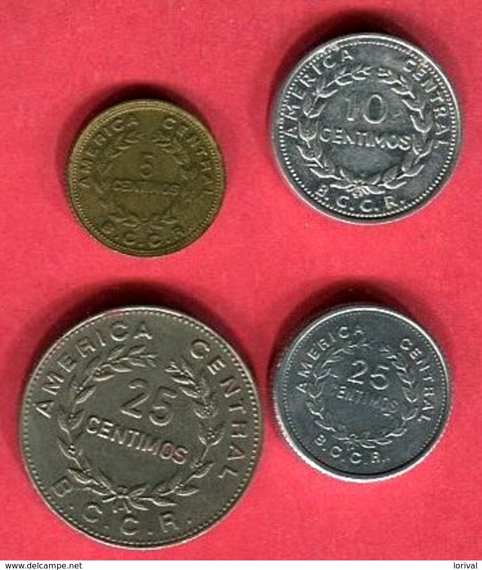 LOT 4  MONNAIES DIFFERENTES TB+ 4,5 - Costa Rica