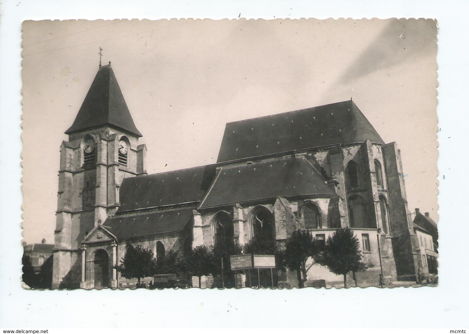 CPSM -  Bray Sur Somme  -  (Somme) - L'église - Bray Sur Somme