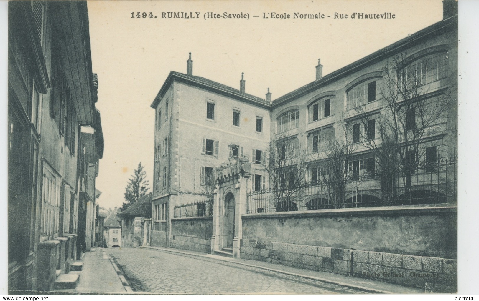 RUMILLY - L'Ecole Normale - Rue D'Hauteville - Rumilly
