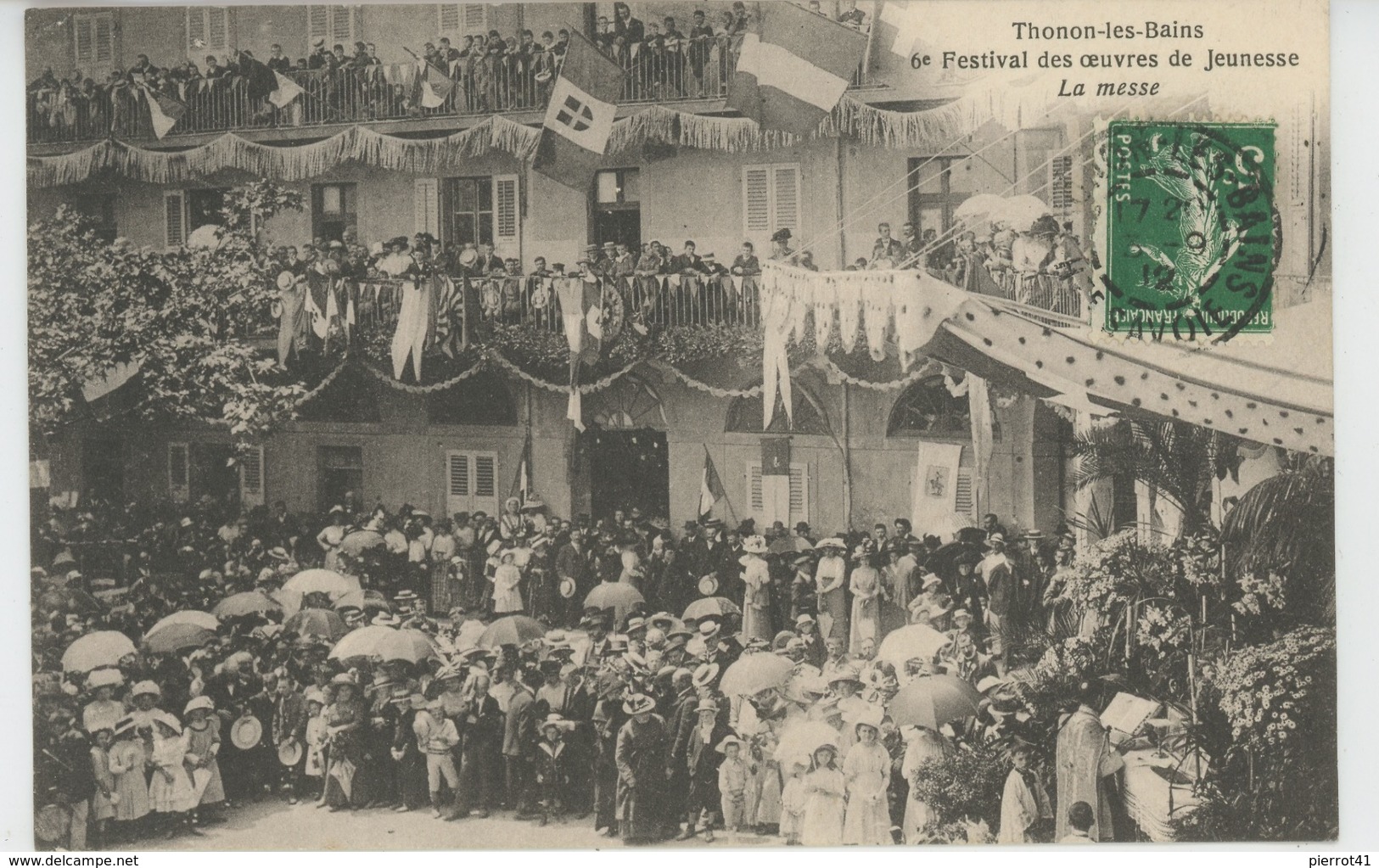 THONON LES BAINS - 6ème Festival Des Oeuvres De Jeunesse - 1912 - La Messe - Thonon-les-Bains