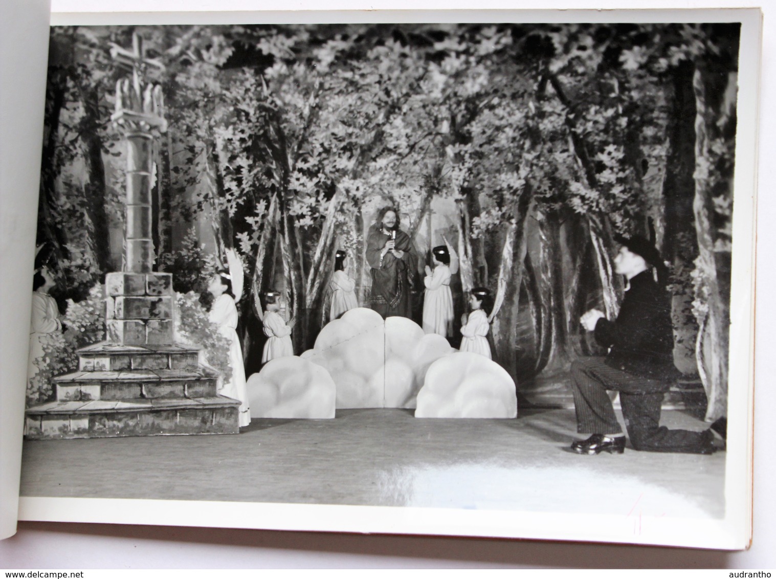 Rare 35 Bais Carnet Foyer Saint Marse Mars Salle De Spectacle 10 Photographies Souvenir Magnificat Mars 1952 Touin Guiné - Autres & Non Classés