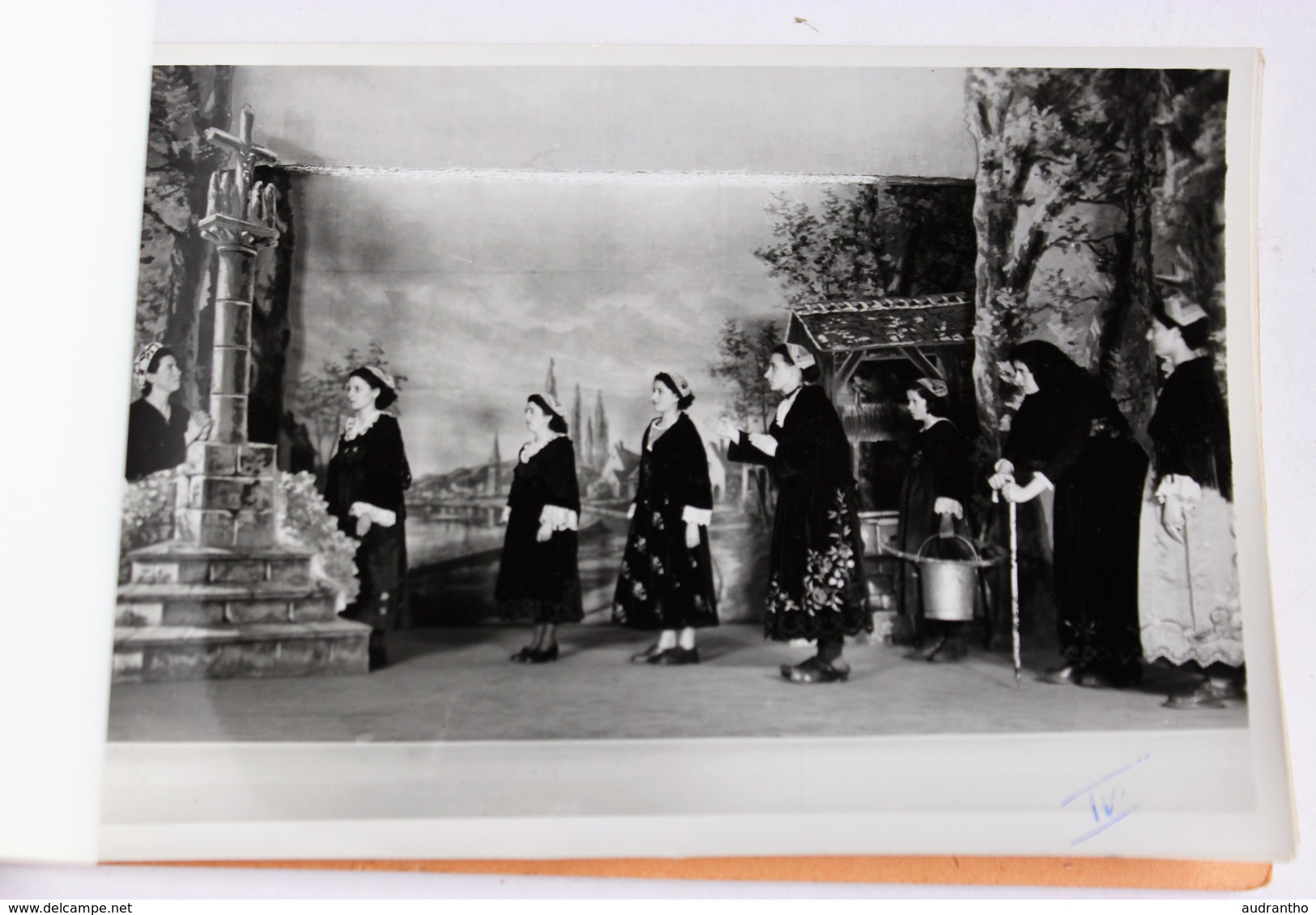 Rare 35 Bais Carnet Foyer Saint Marse Mars Salle De Spectacle 10 Photographies Souvenir Magnificat Mars 1952 Touin Guiné - Autres & Non Classés