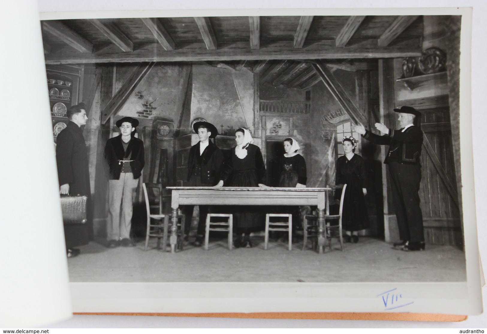 rare 35 Bais carnet Foyer Saint Marse Mars salle de spectacle 10 photographies souvenir Magnificat mars 1952 Touin Guiné