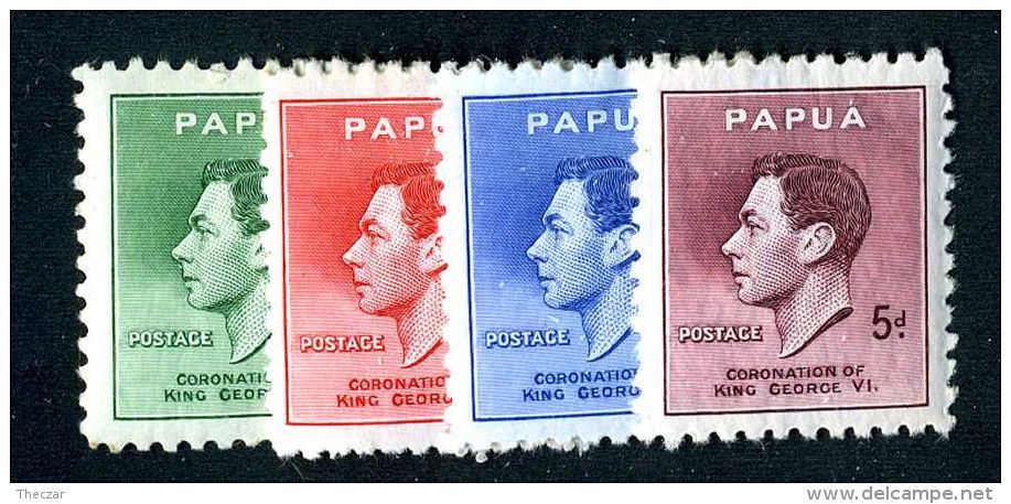 437 )  Papua SG.#154-57 Mint*  Offers Welcome - Papua New Guinea