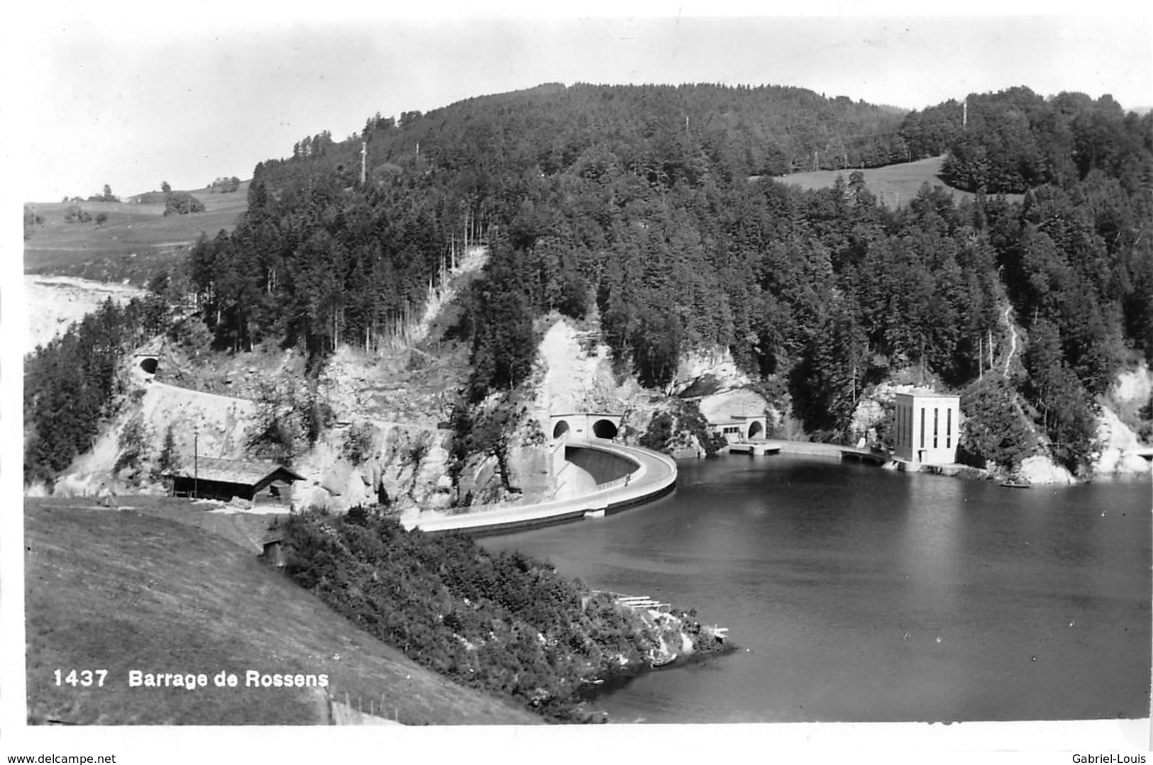 Barrage De Rossens - Non Circulé - Rossens