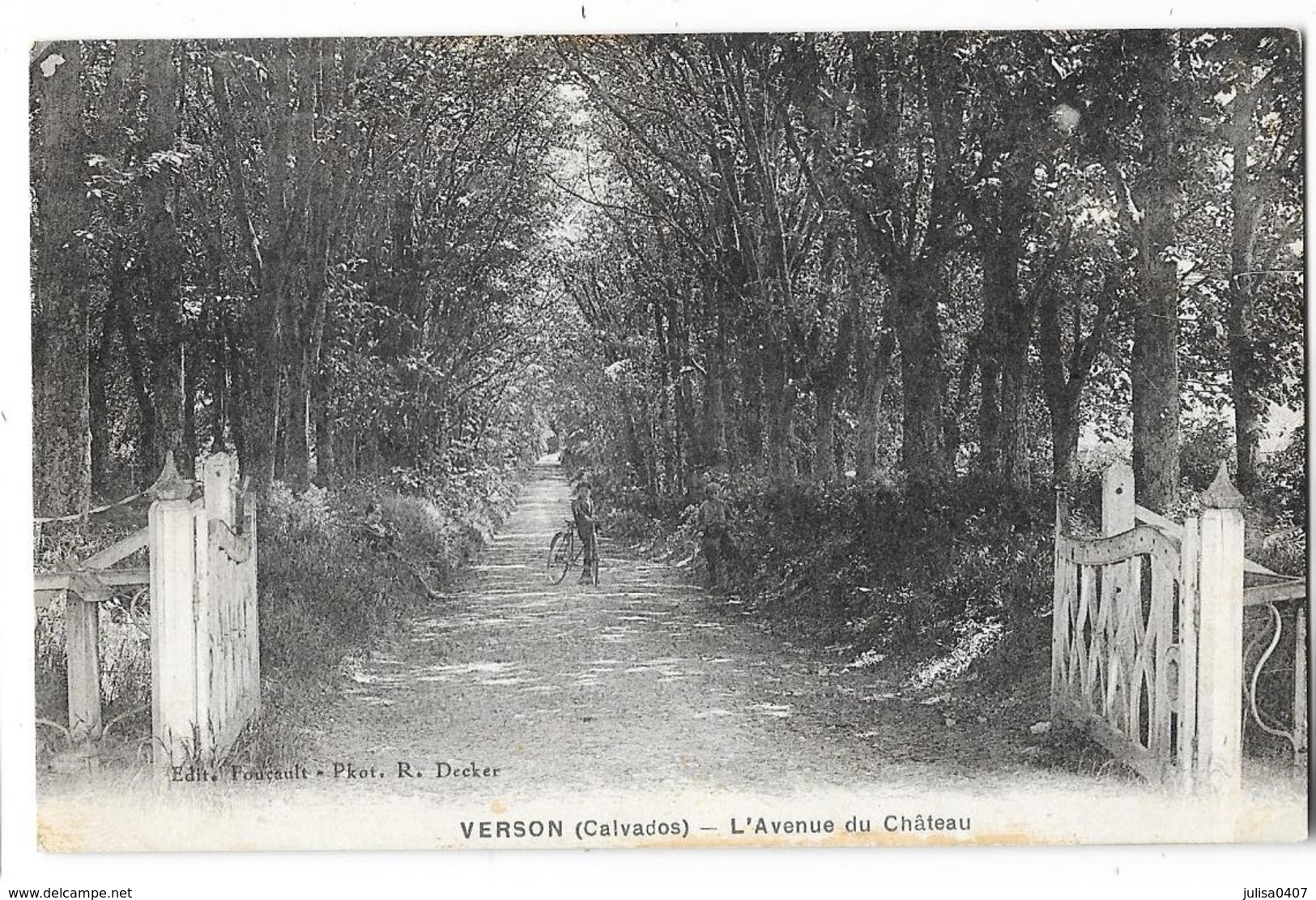 VERSON (14) Avenue Du Chateau - Andere & Zonder Classificatie