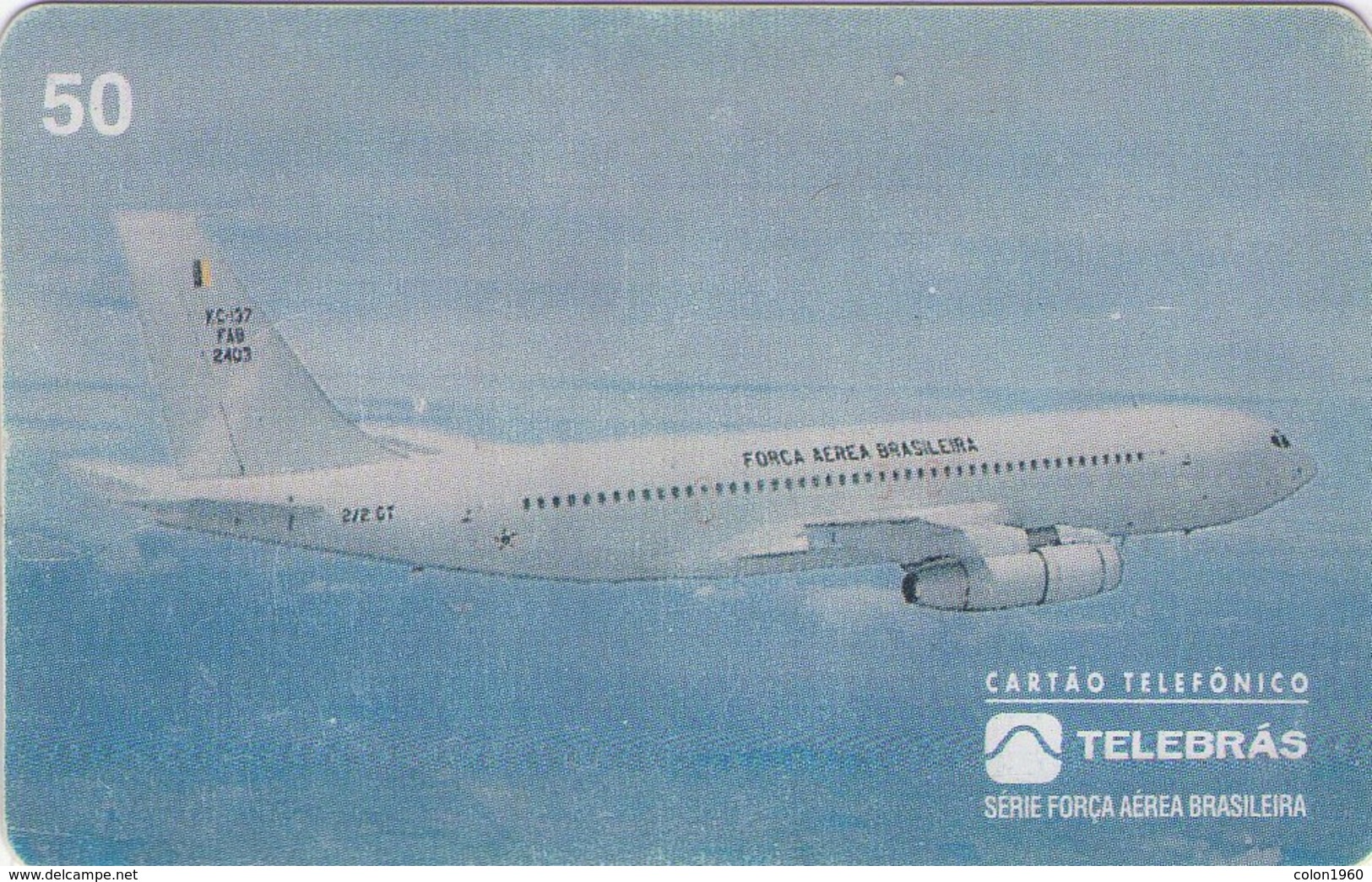 BRASIL. FUERZA AEREA BRASILEÑA. KC-137, AVION DE TRANSPORTE Y DE REABASTECIMIENTO - 10/95. (075) - Aviones
