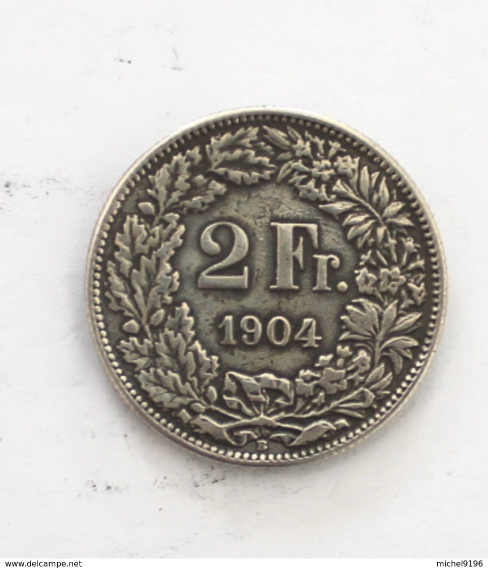 2 Francs Argent 1904B - Autres & Non Classés